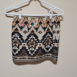 English Rose mini skirt size S